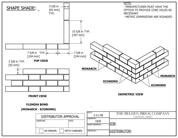 Monarch - ECONO Flemish Bond