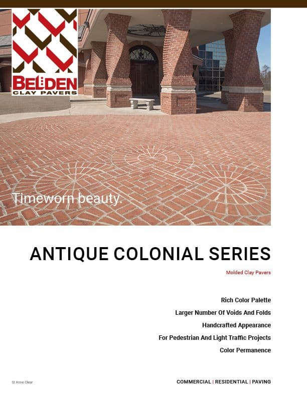 Antique Colonial Series Pavers