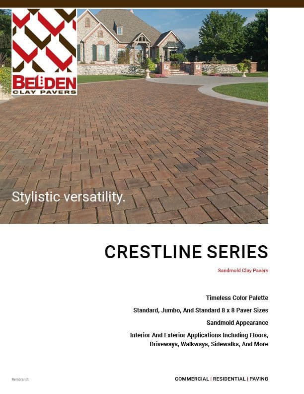 Crestline Series Pavers