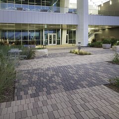 Carbon Black Permeable Pavers Gallery
