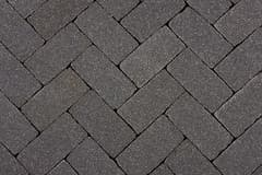 Carbon Black Pavers Tumbled