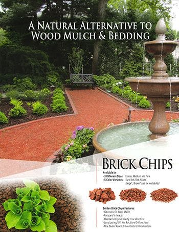 Landscaping Brick Chips