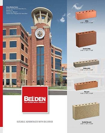 Oversized Brick Brochure