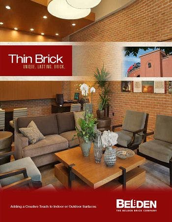 Thin Brick Brochure